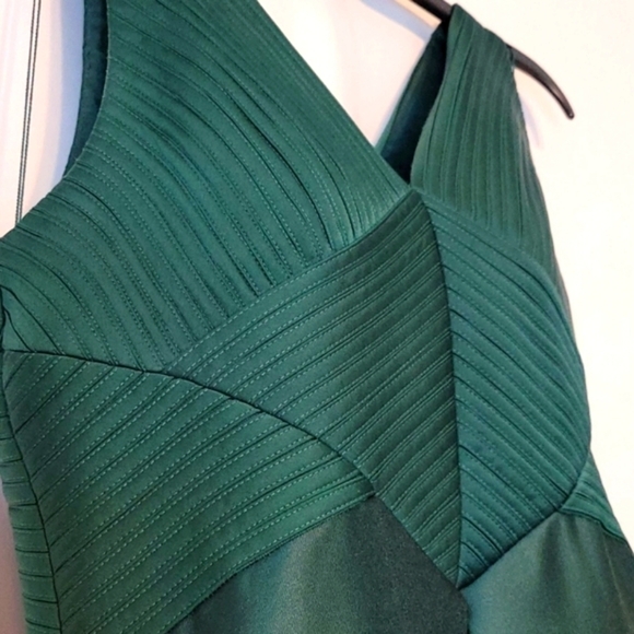 adrianna Papell High-Low Mikado Evening Gown - Picture 13 of 17